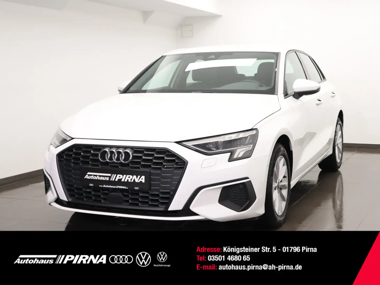 Audi A3 30 1.0 TFSI Sportback LED NAVI Weiß - 1