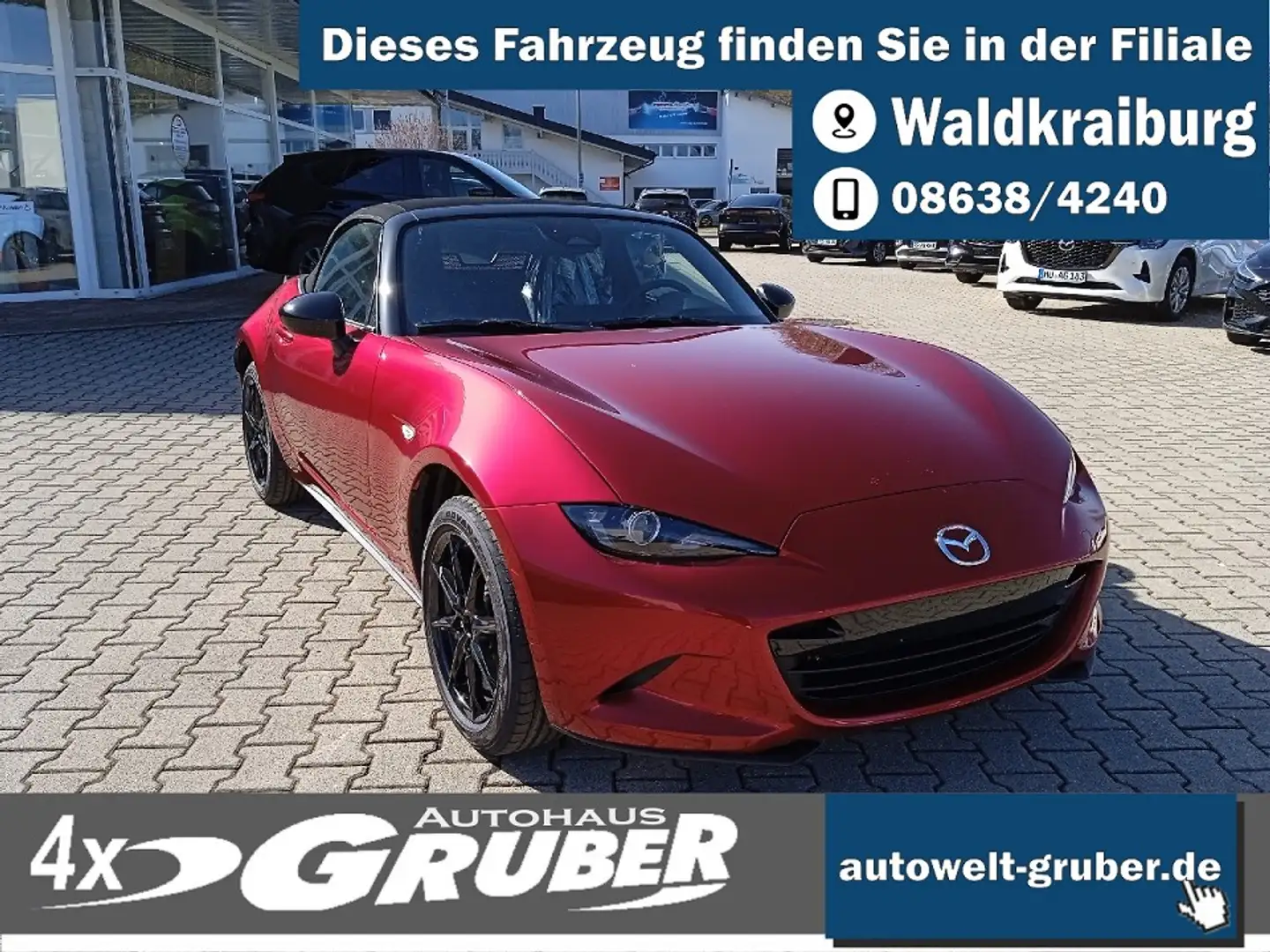 Mazda MX-5 Roadster SKYACTIV-G Prime Rojo - 2