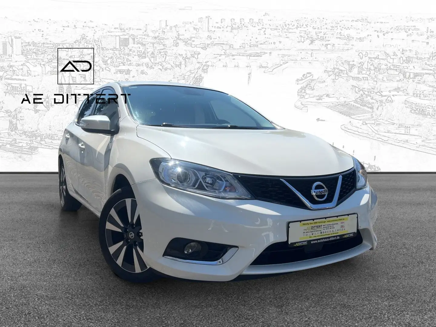 Nissan Pulsar N-Connecta++KAM+SHZ+ Blanc - 2