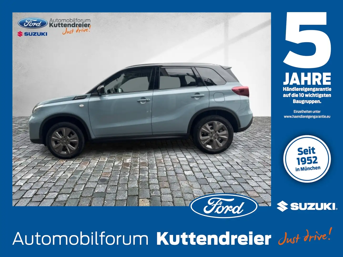 Suzuki Vitara 1.4 DITC ALLGRIP Comfort ACC+LED+Navi+SHZ Blauw - 1