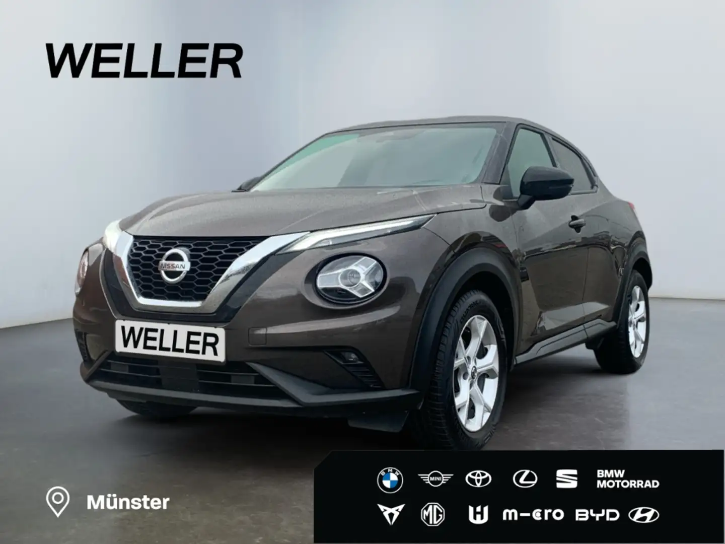 Nissan Juke DIG-T 117 DCT N-Connecta *hzb Front*SHZ*CAM* Marrone - 1