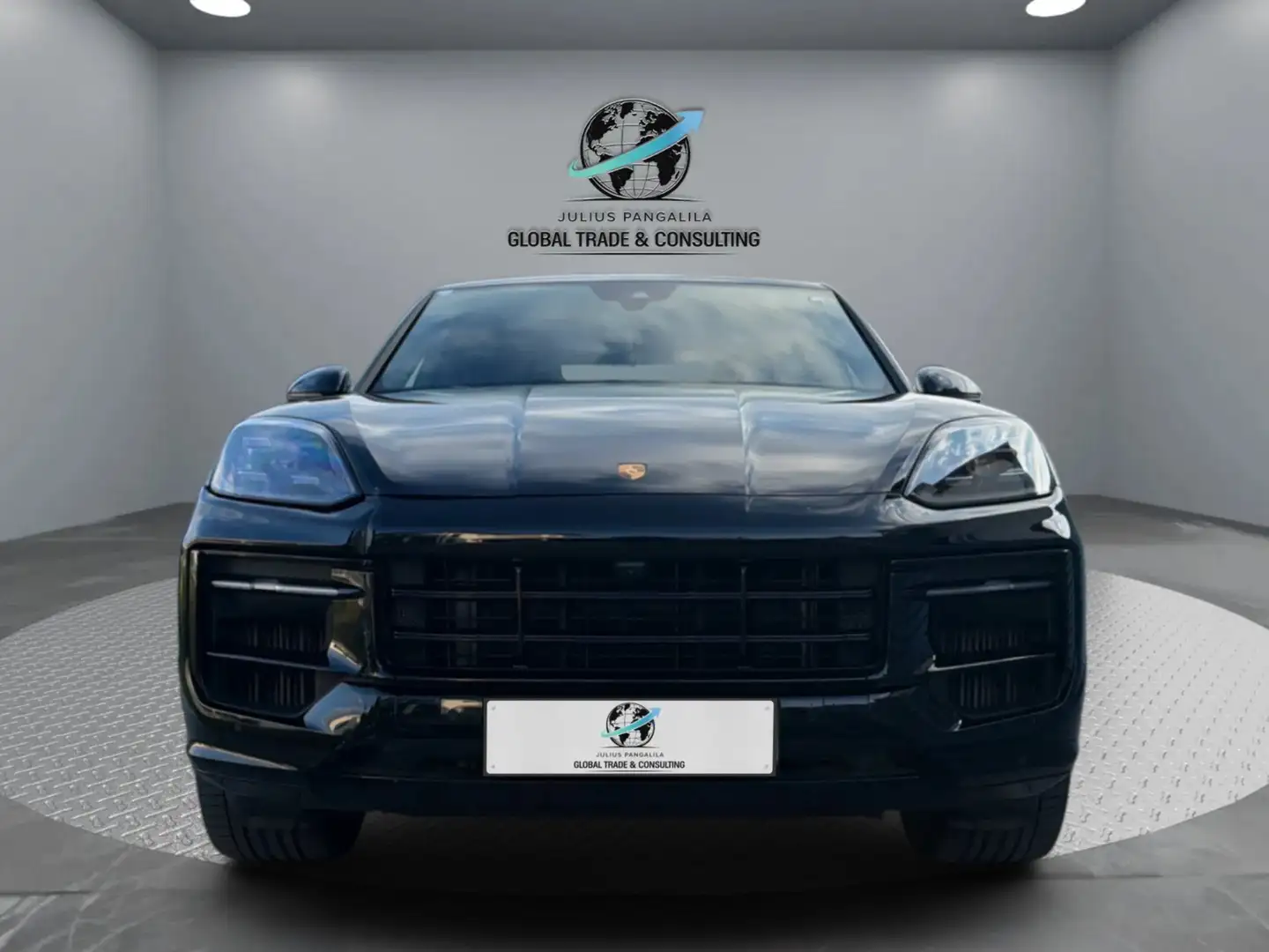 Porsche Cayenne E-Hybrid Retro Spec satinierte Goldfelgen Approved Schwarz - 2
