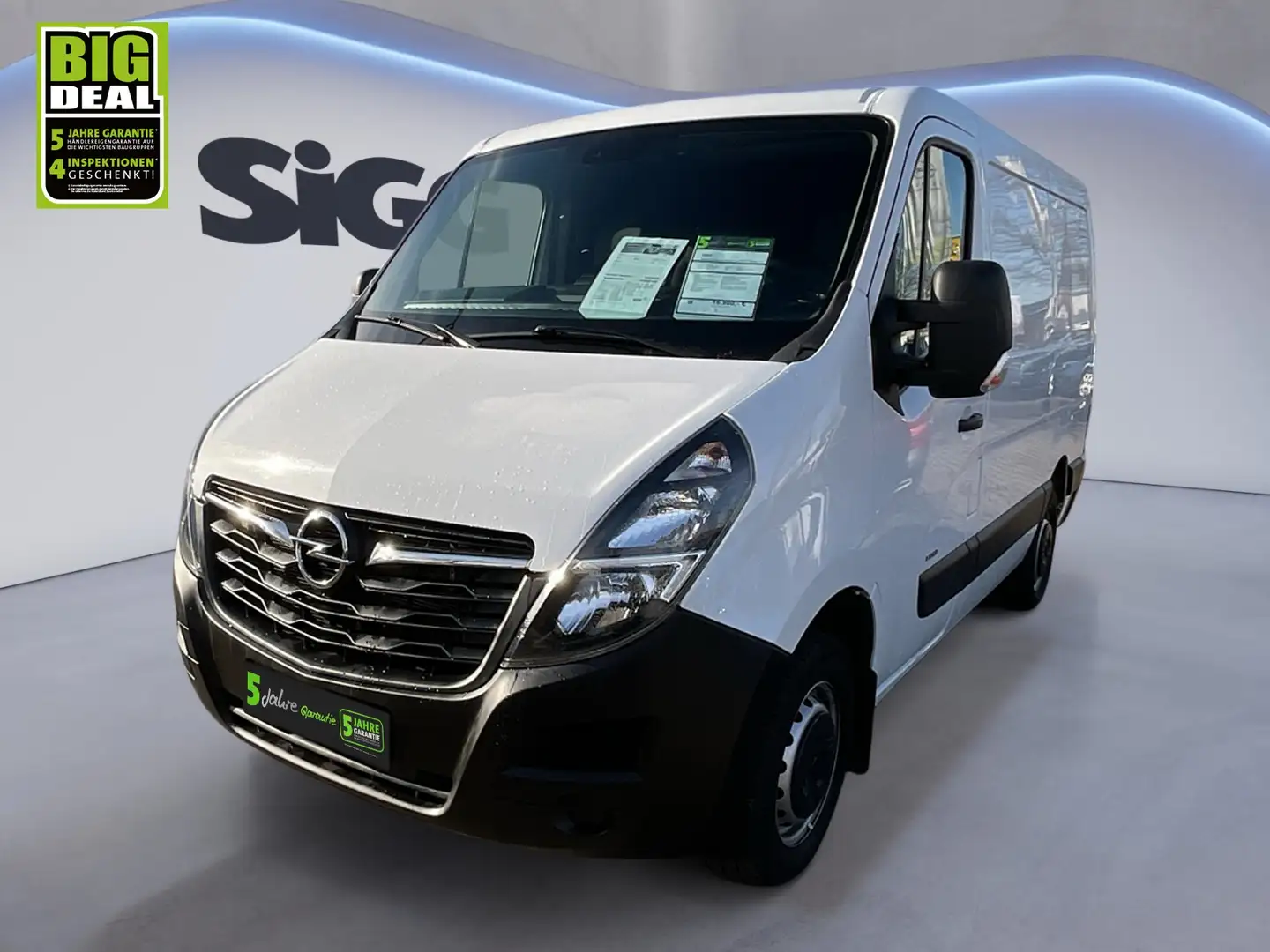 Opel Movano B Kasten 2.3 CDTI Biturbo L1H1 Klima PDC Weiß - 2