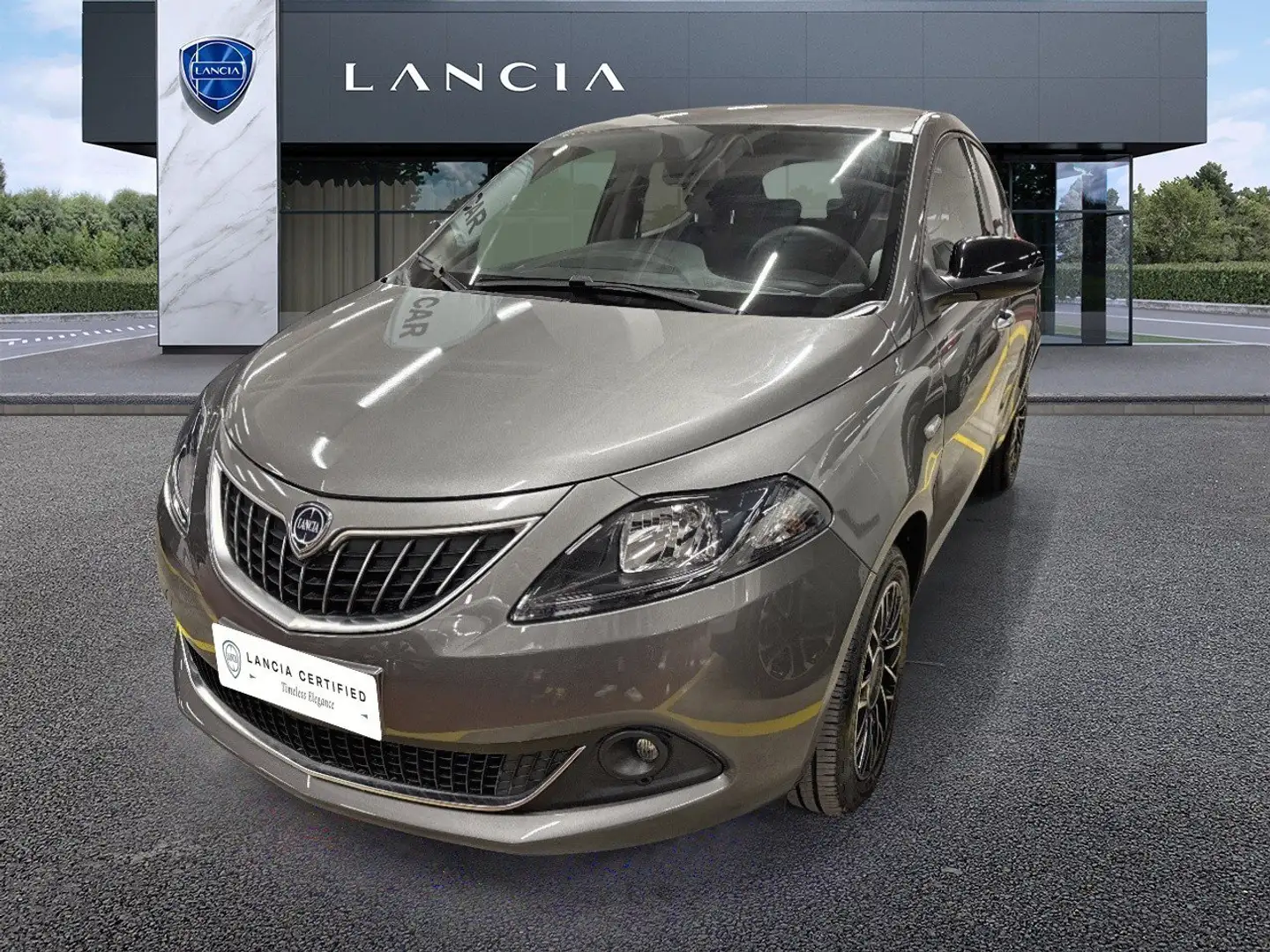 Lancia Ypsilon 1.0 FireFly 70cv Hybrid Platino Gris - 1