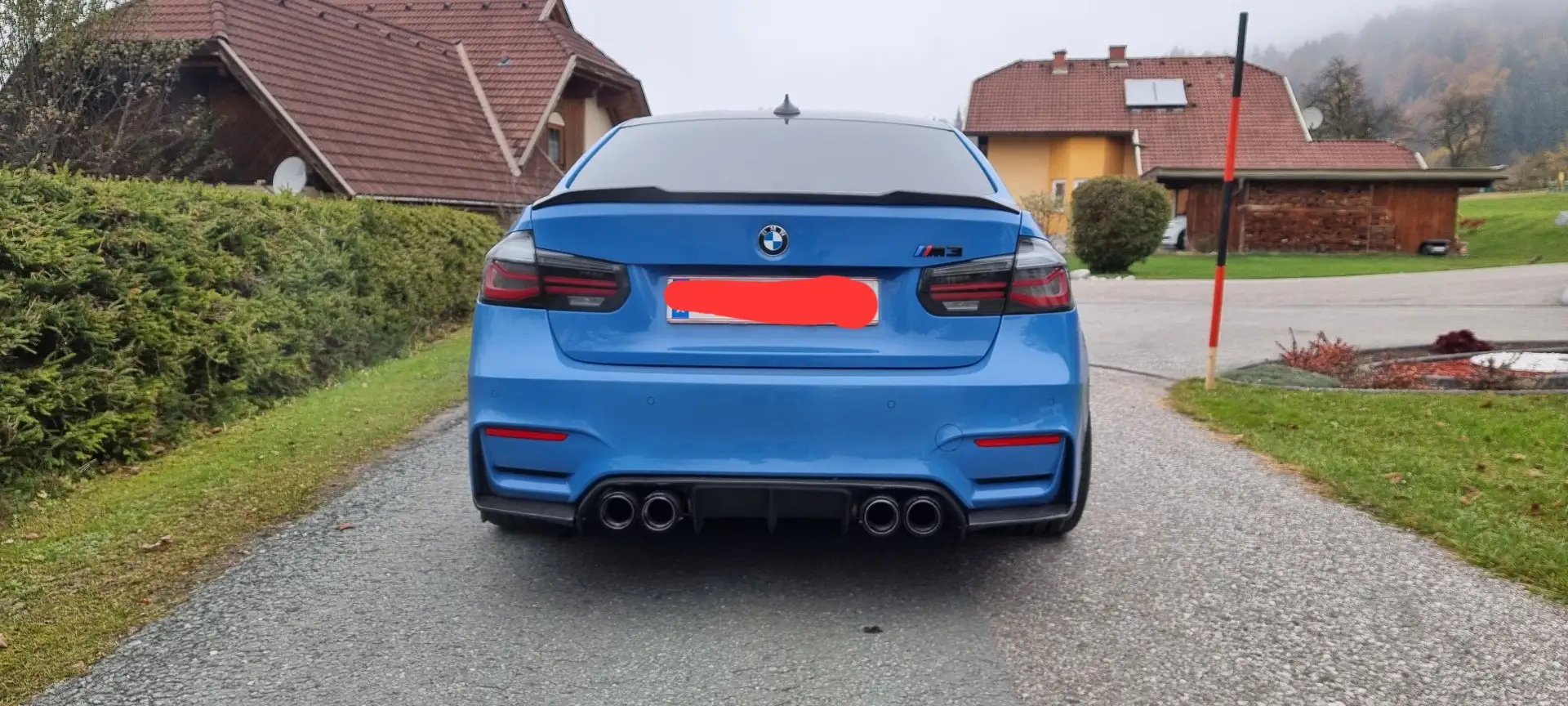 BMW M3 Bleu - 2