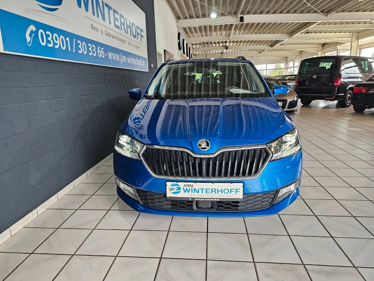 Skoda Fabia Combi Soleil+Led+Shz+Ahk+Acc Modrá - 2