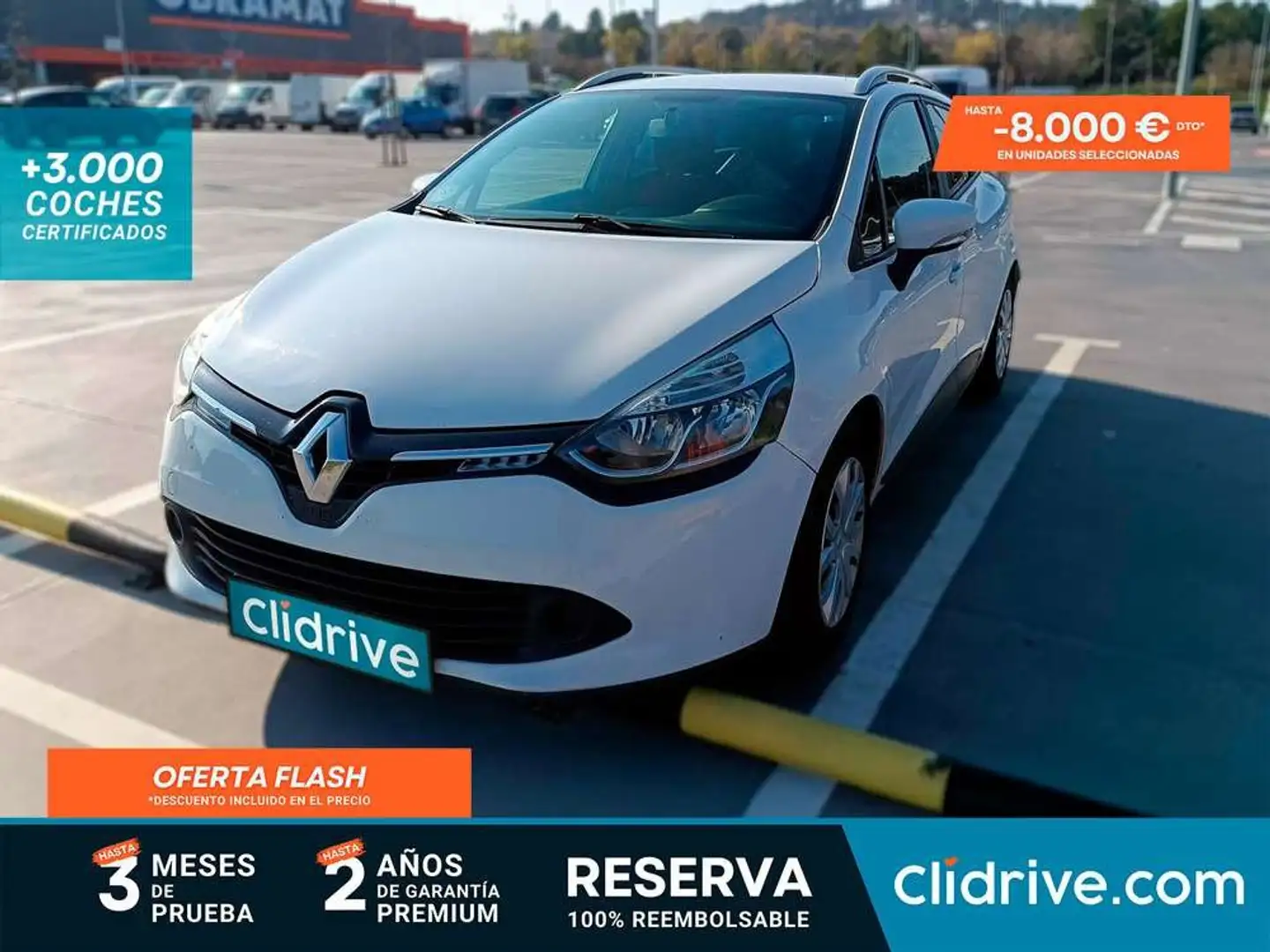 Renault Clio Sport Tourer Expression dCi 75 eco2 Blanco - 1