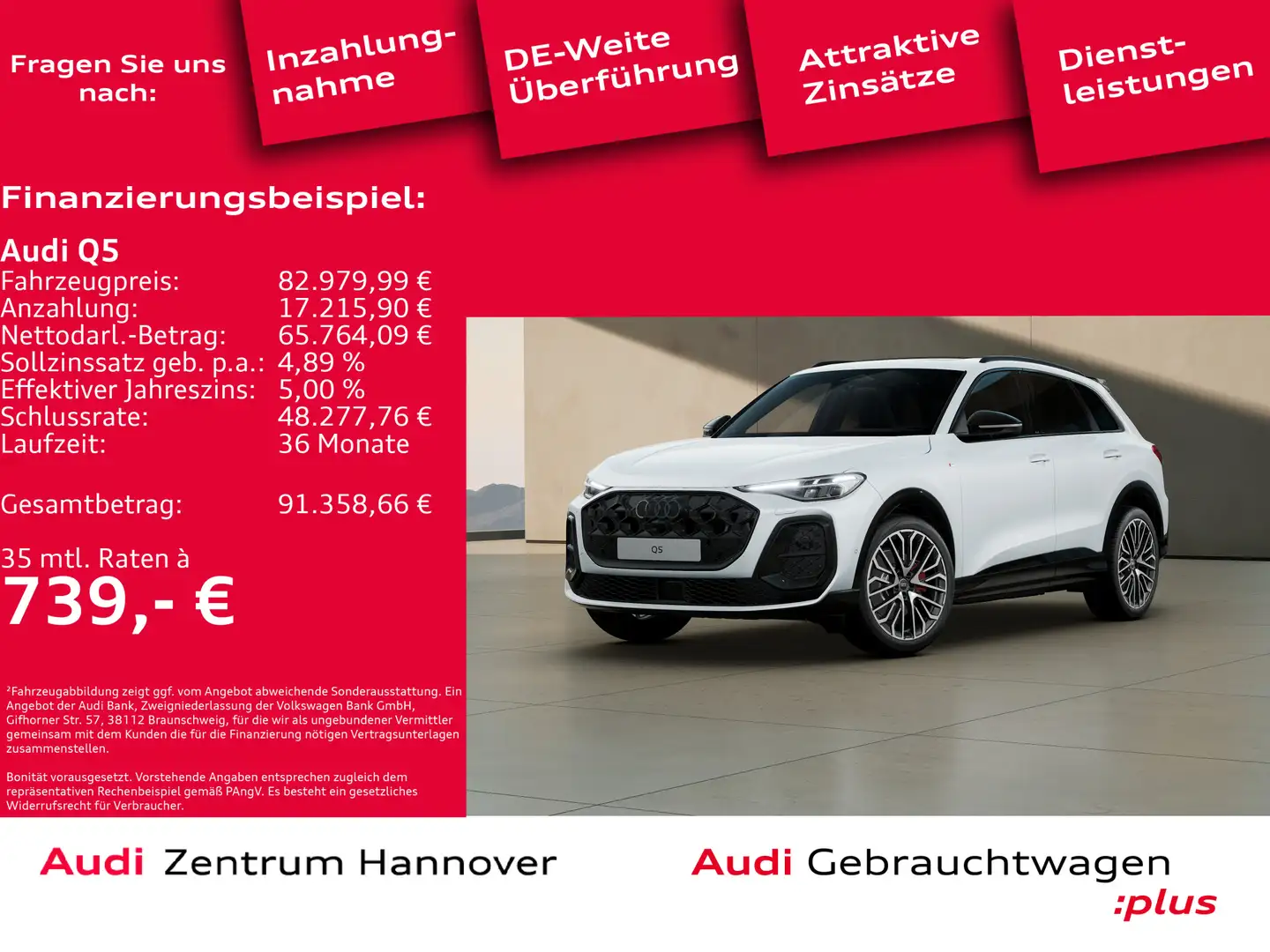 Audi Q5 2.0 TDI quattro Weiß - 1