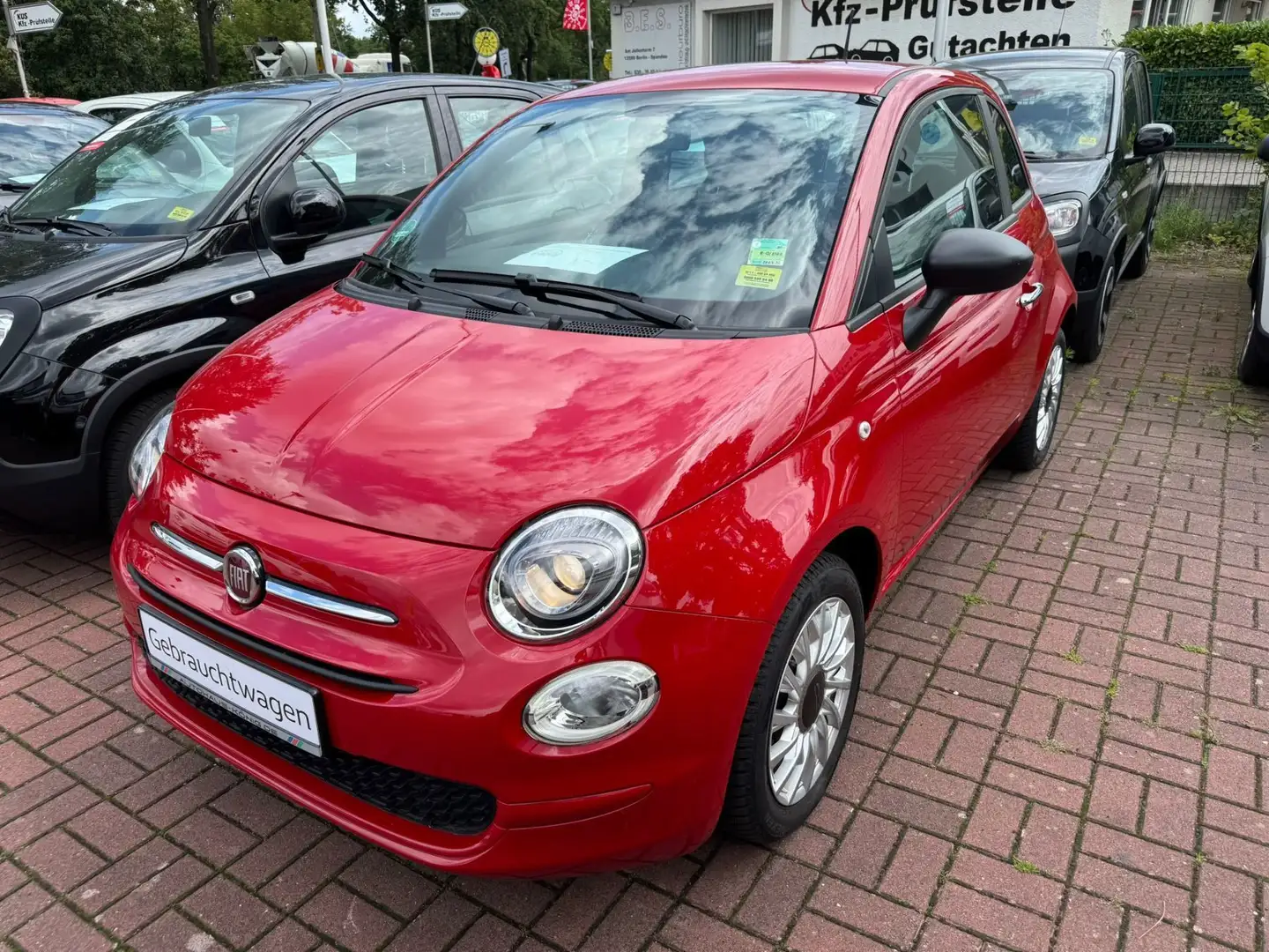 Fiat 500 MY23 1.0 Klima & Sound Rouge - 1