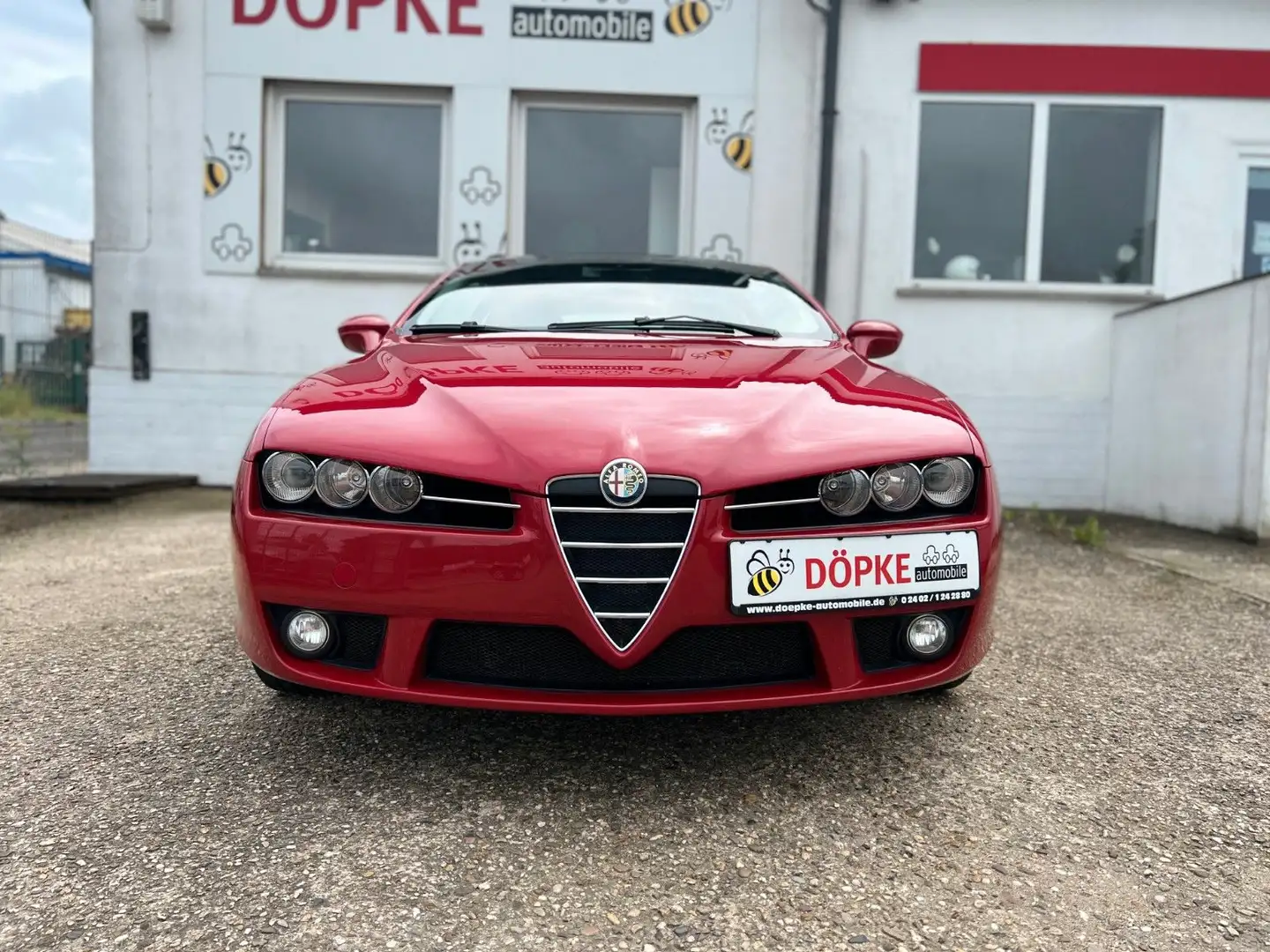 Alfa Romeo Brera 3.2 JTS V6 24V Q4 Sky View Rojo - 2