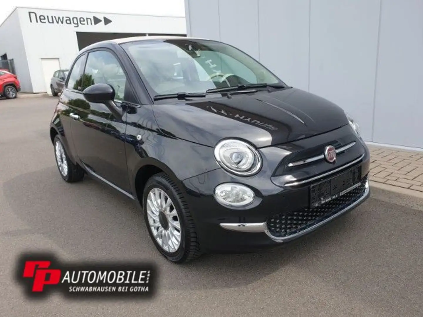 Fiat 500 C 1.2 8V Cabrio Schwarz - 1