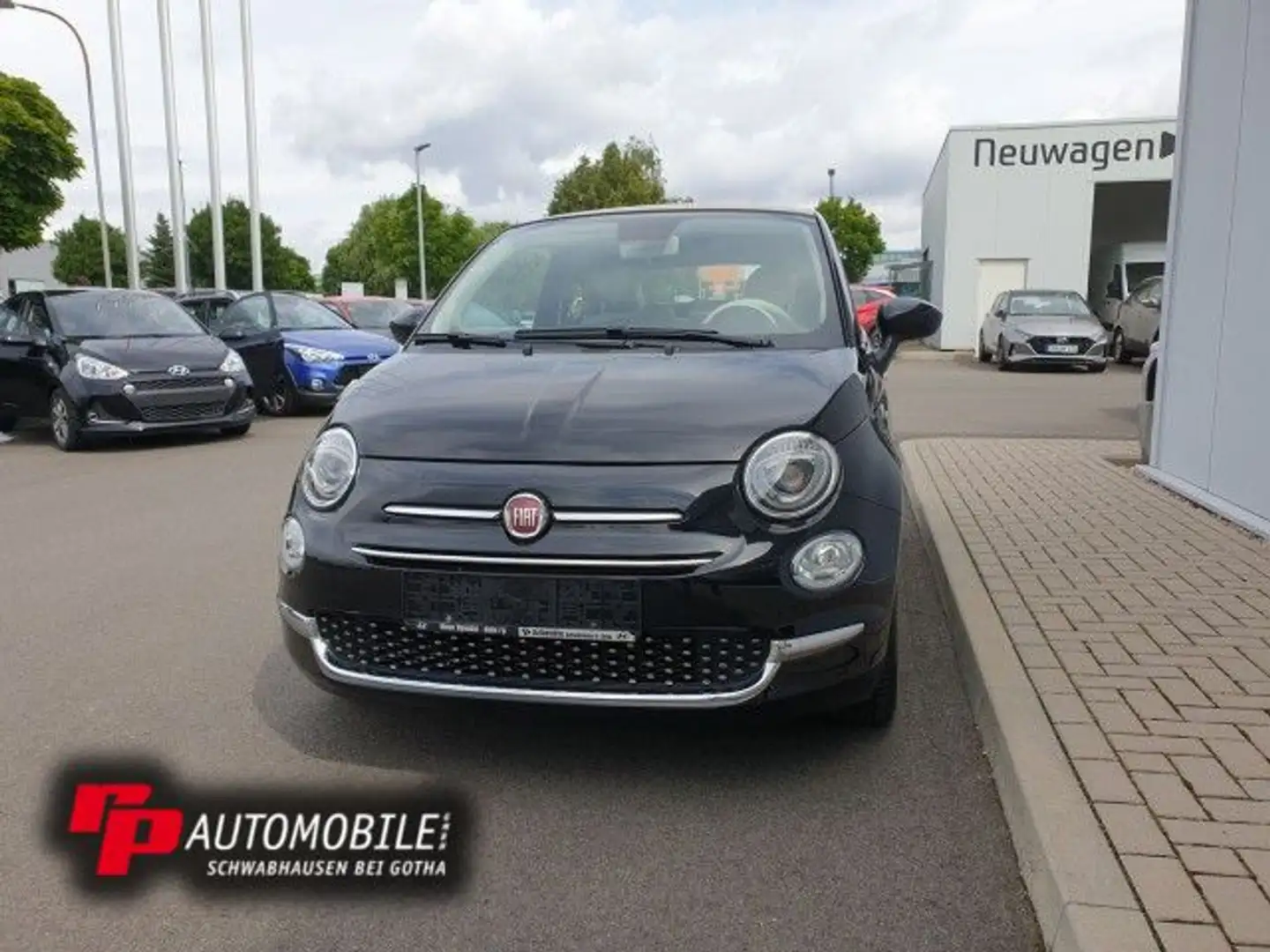Fiat 500 C 1.2 8V Cabrio Schwarz - 2