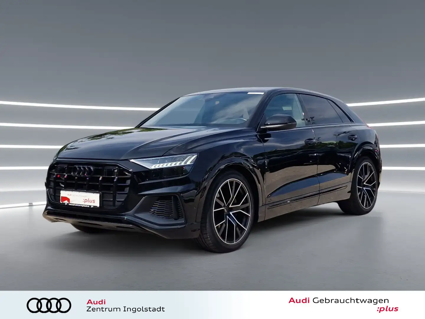 Audi SQ8 TFSI HD-MATRIX STHZG S-Sitze AHK Rauten 22" Noir - 2