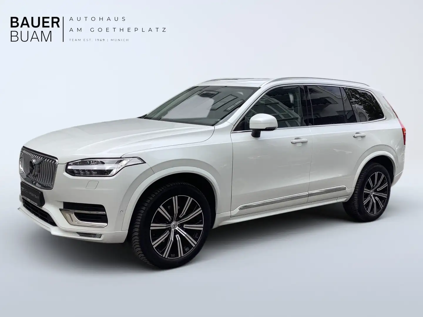 Volvo XC90 Plus Bright Diesel 7-Sitzer AWD Blanc - 1