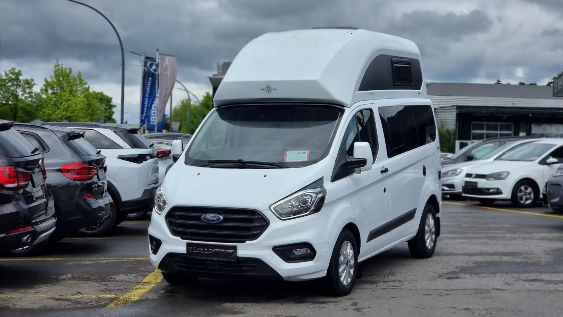 Ford Transit Custom Trend NUGGET Camping Aut. *Standheizung*AHK* Weiß - 2