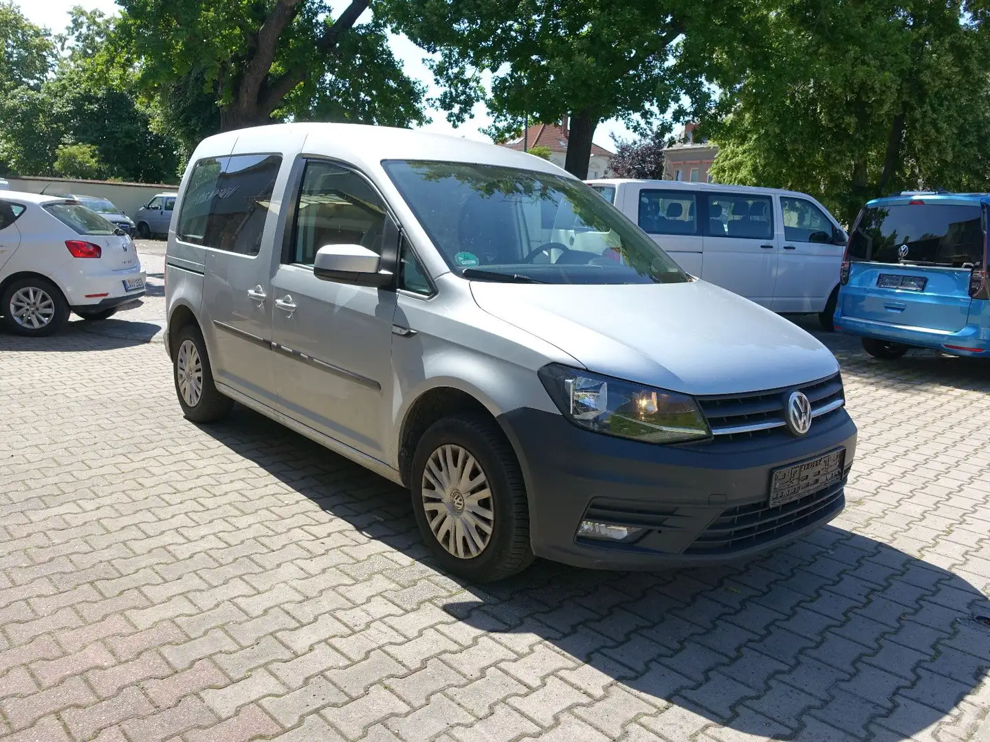 Volkswagen Caddy 2.0 TDi,Klima,5 Sitze Argent - 2