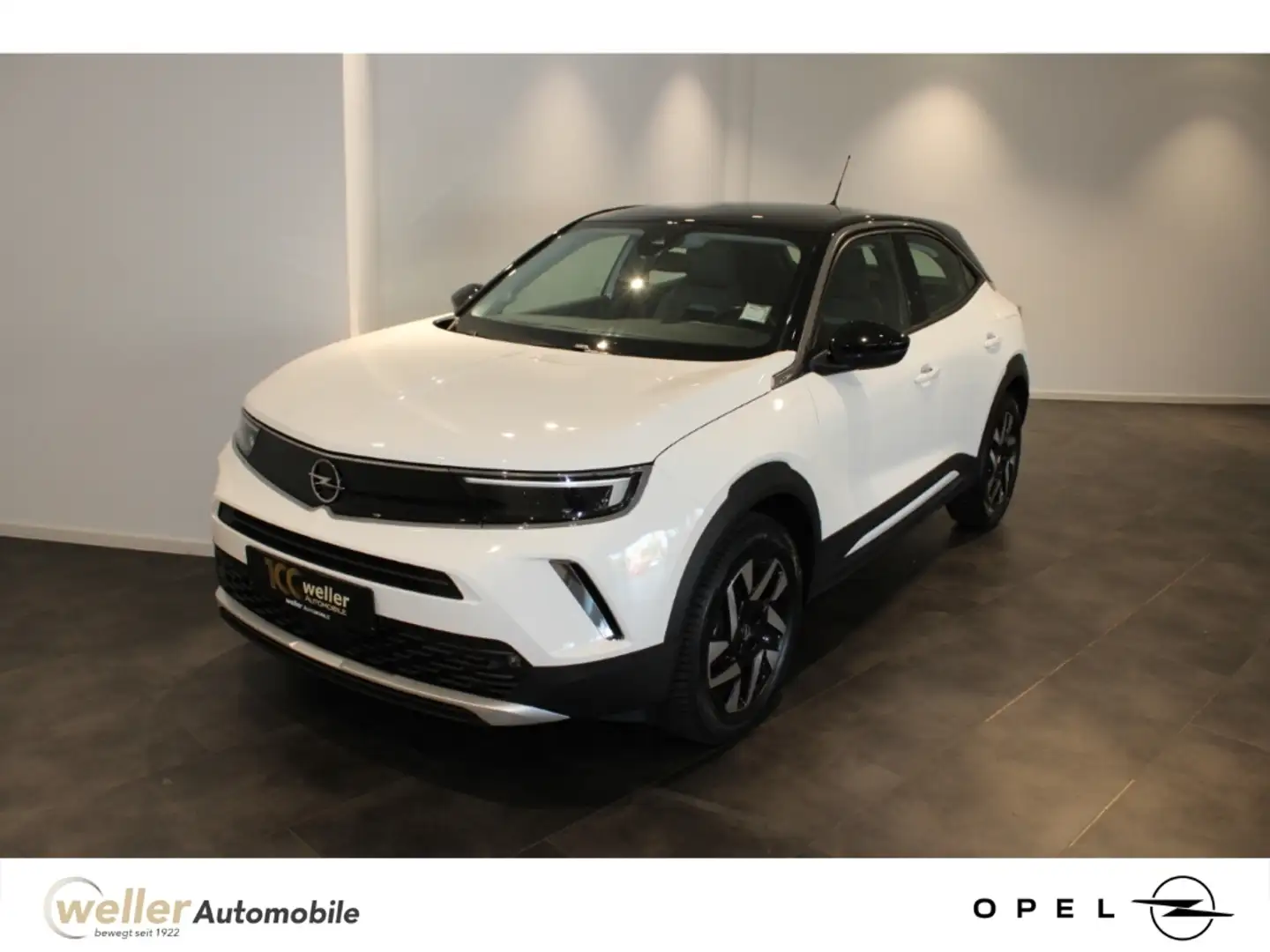 Opel Mokka 1.2 Turbo ''Elegance'' AHK Rückfahrkamera Sitzheiz Weiß - 1