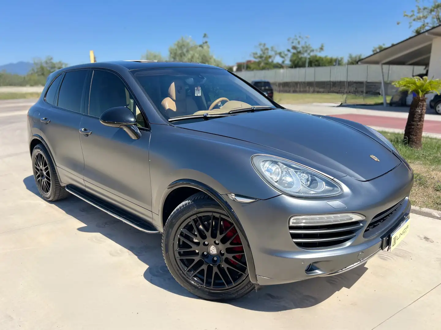 Porsche Cayenne S 3.0 TDI V6 TIPTRONIC DIESEL TETTO ITALIANA UNICA Gris - 1