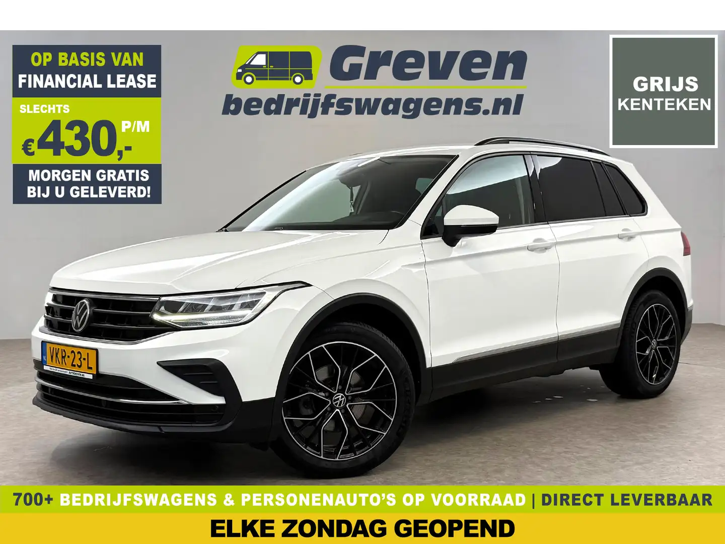 Volkswagen Tiguan 2.0 TDI | 150PK | VAN | Grijs Kenteken | Aut. | Cl Wit - 1