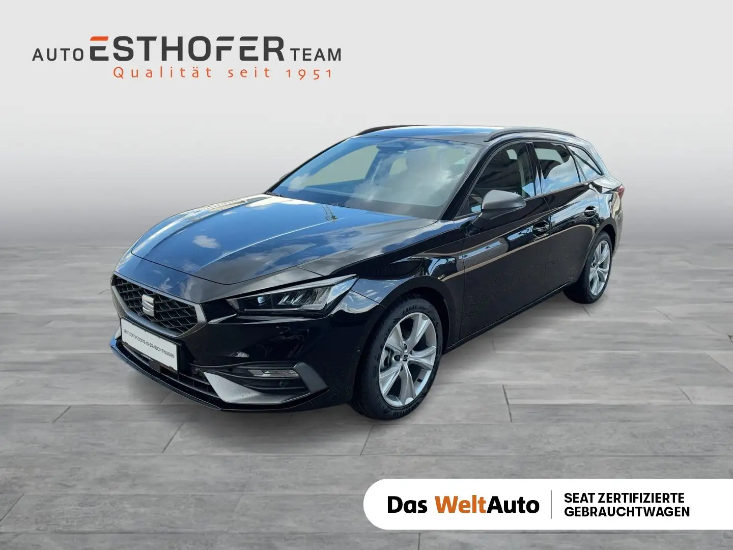 SEAT Leon FR Edition 1.5 TSI 115 PS Schwarz - 1