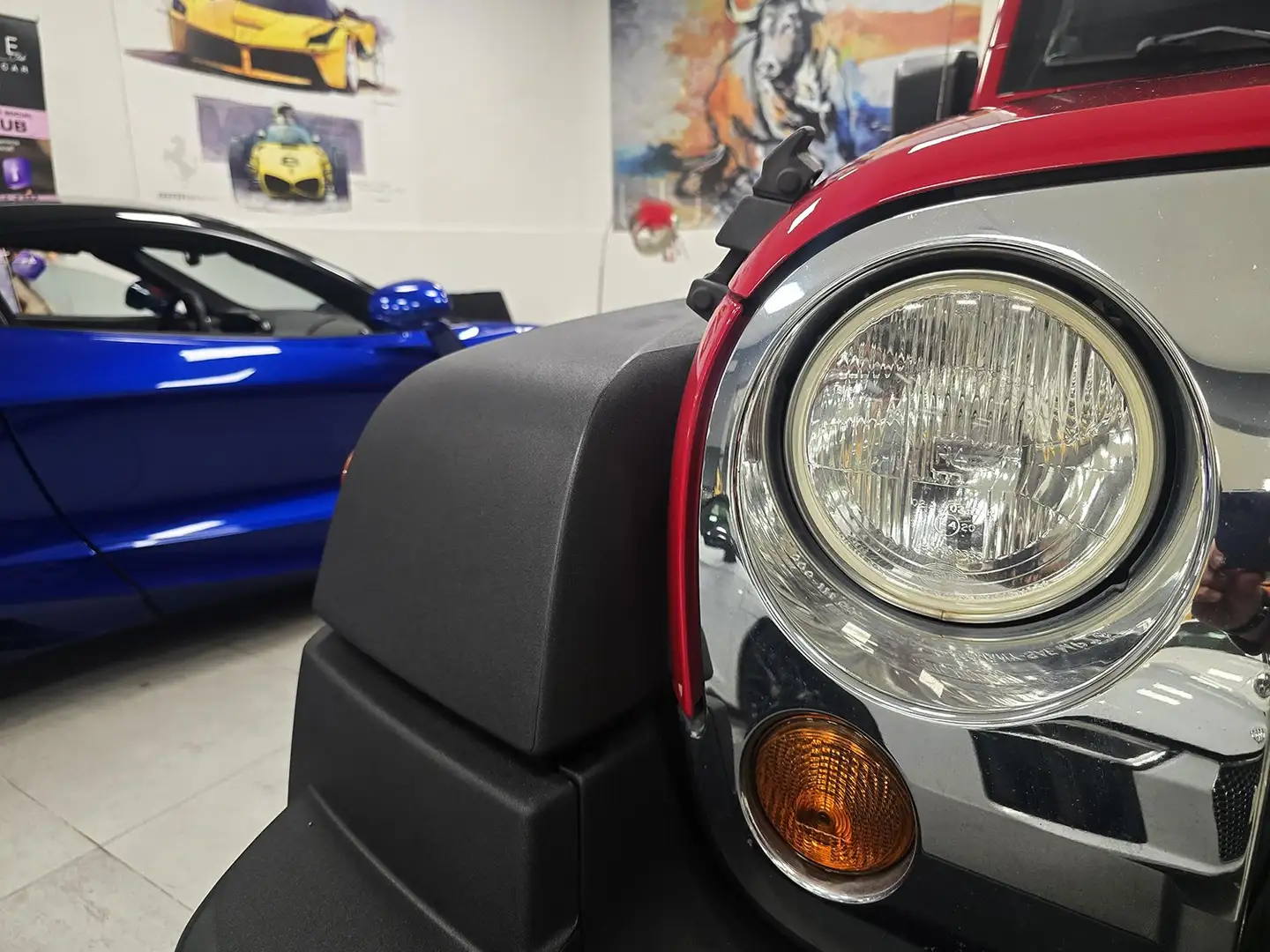 Jeep Wrangler III 2.8 CRD SPORT 177CV_UNICO PROP+CAPPOTTA TELA Rot - 2