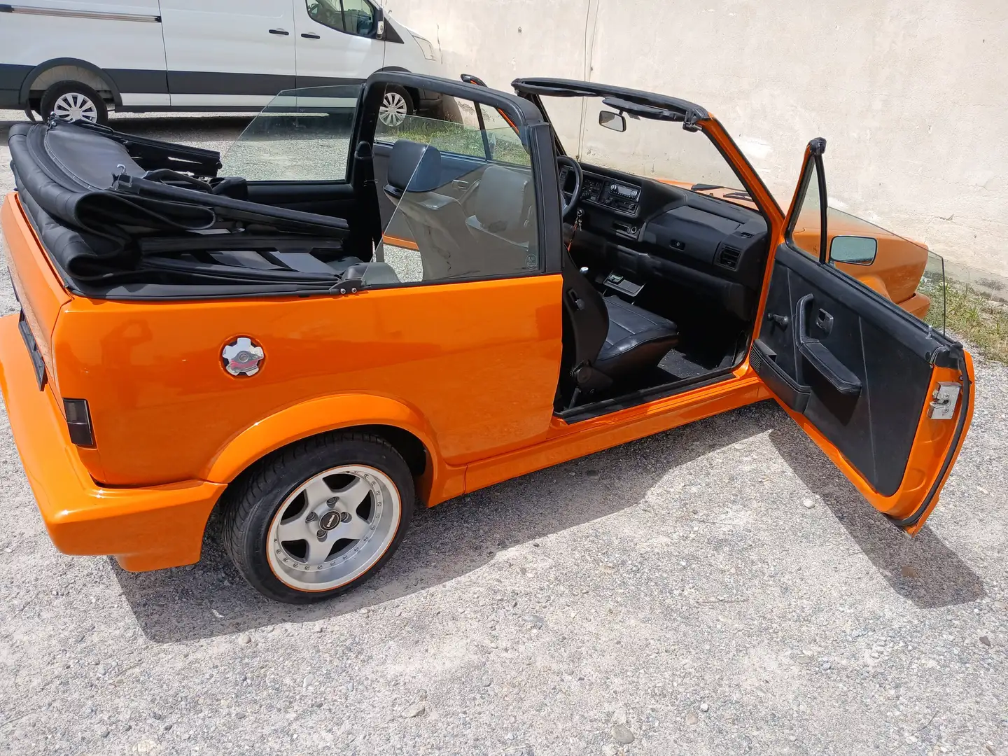 Volkswagen Golf Cabriolet Cabrio / Roadster Orange - 1