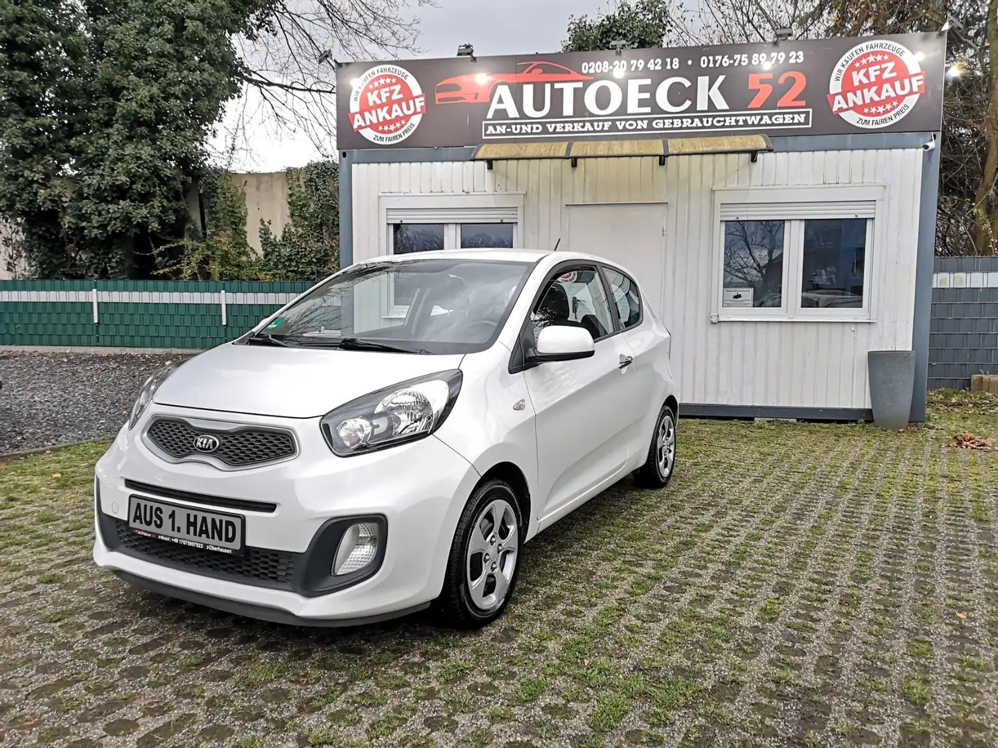 Kia Picanto Edition 7  * 1. Hand * Klimaanlage * TÜV/AU * Weiß - 1