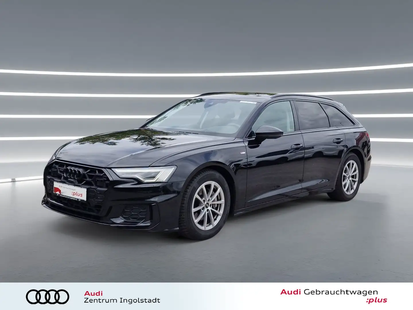 Audi A6 Avant 40 TDI qu S line MATRIX AHK ACC HuD 20" Desi Schwarz - 1