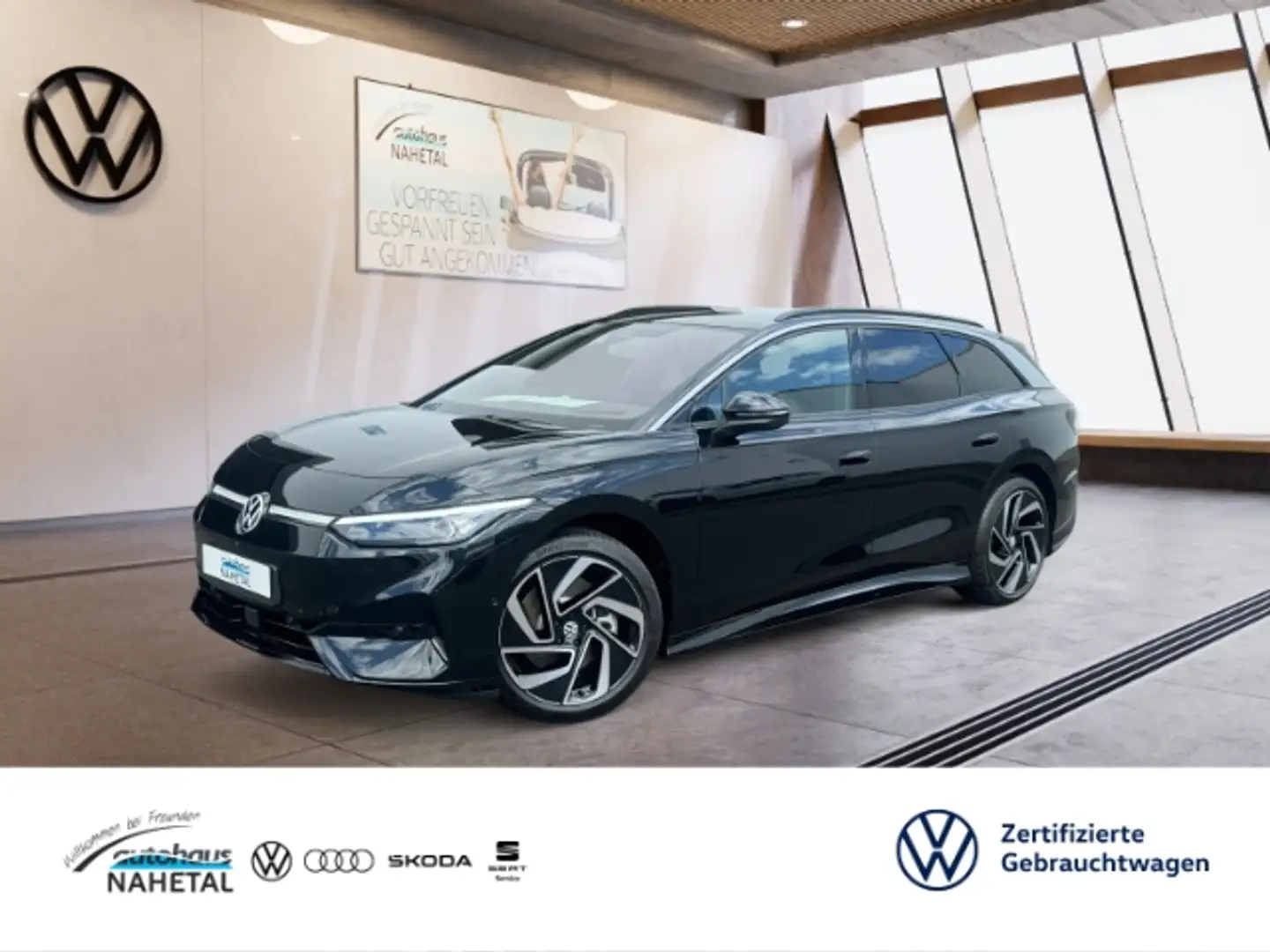 Volkswagen ID.7 Tourer Pro SHZ KLIMA AMBIENTE ASSISTENZPAKET Schwarz - 1