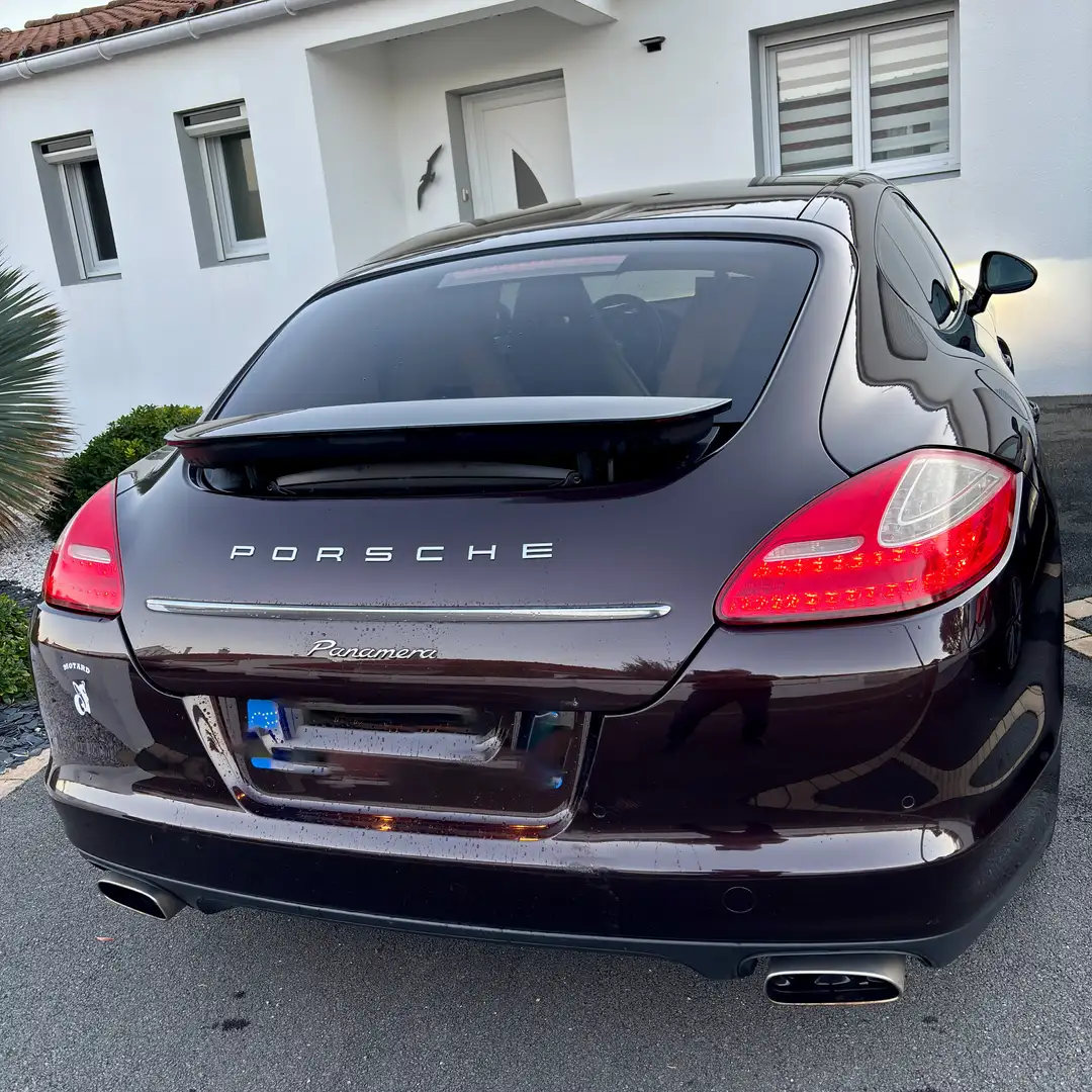 Porsche Panamera Panamera V6 3.0D 250 Tiptronic S Brun - 2