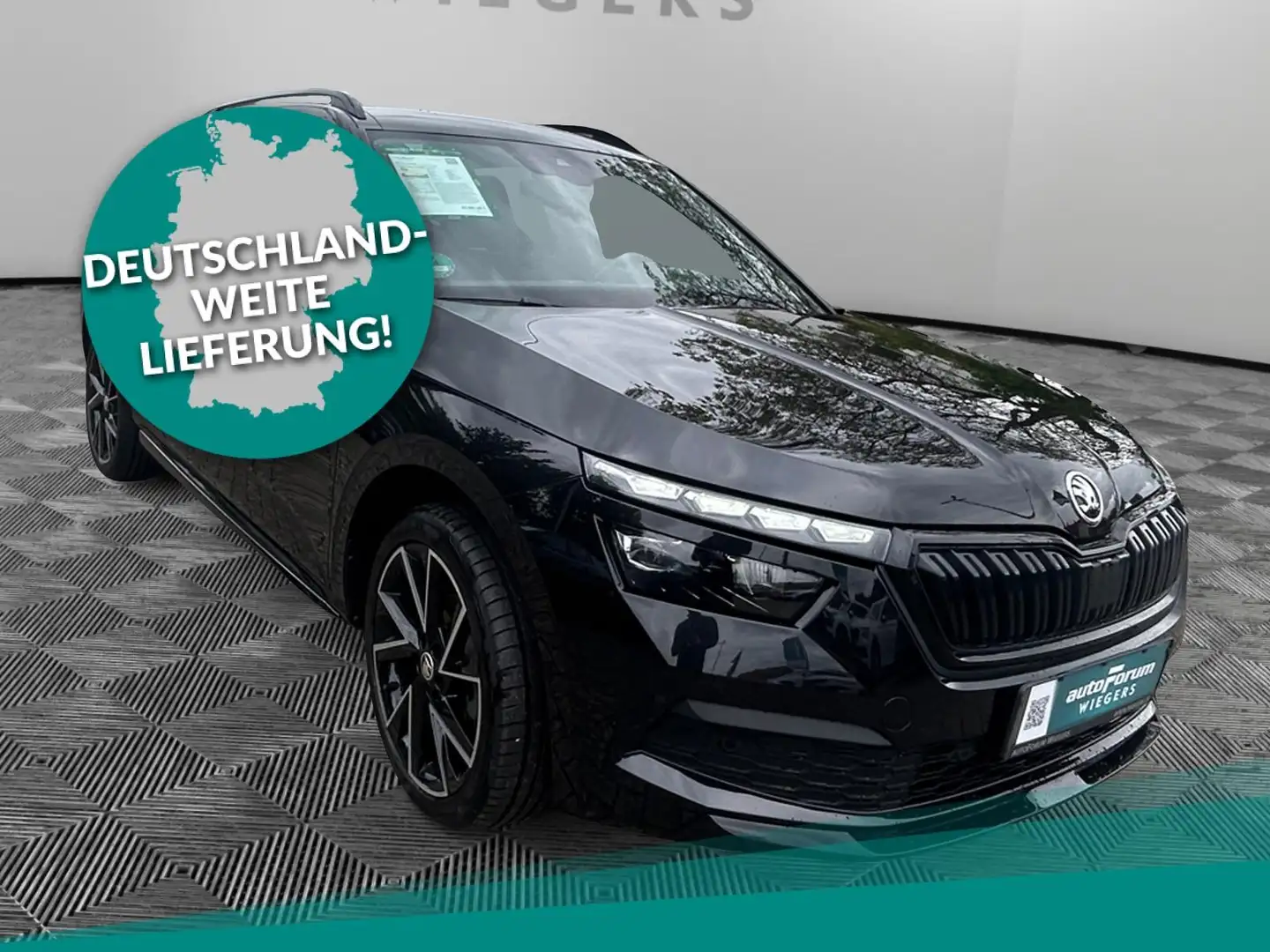 Skoda Kamiq 1,5 TSI MONTE CARLO DSG+Navi+ACC+PDC Negro - 1
