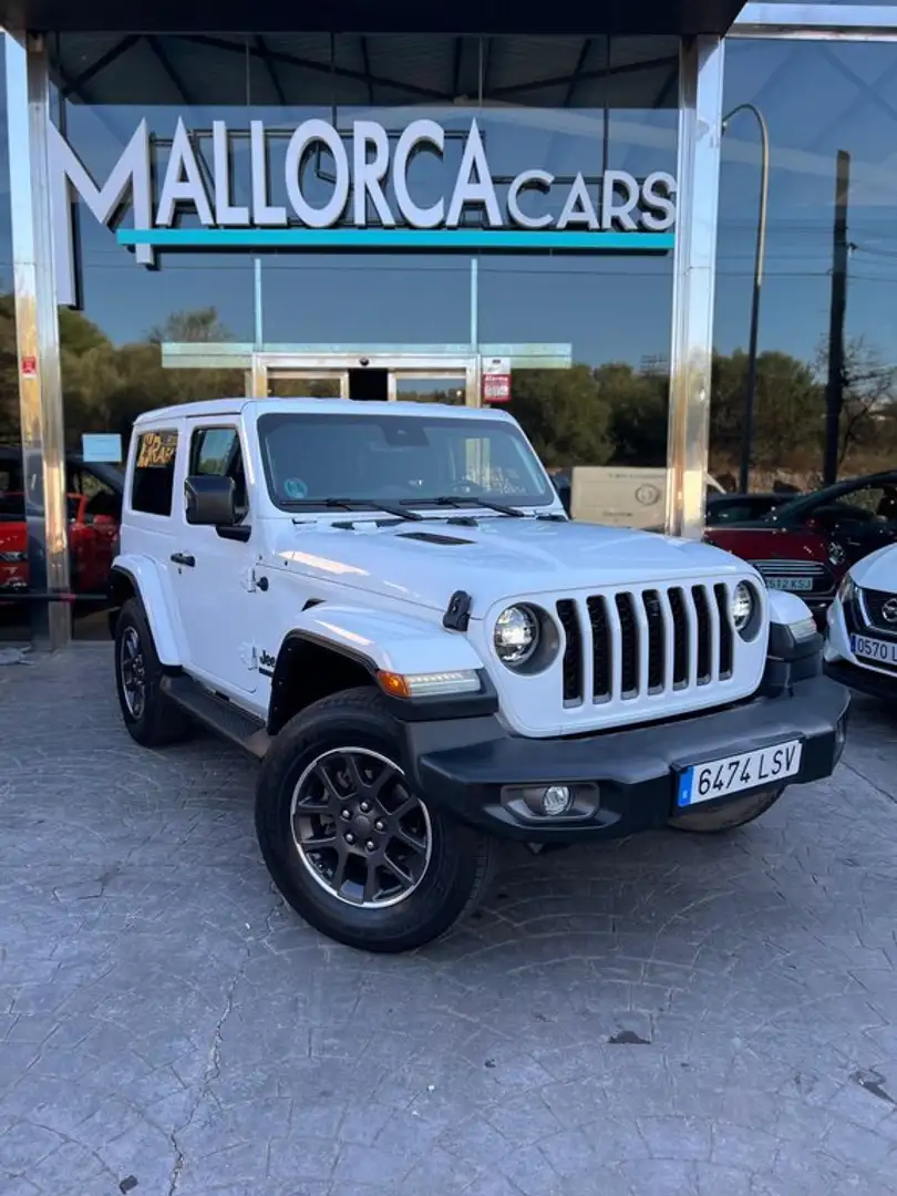 Jeep Wrangler SAHARA Blanc - 2