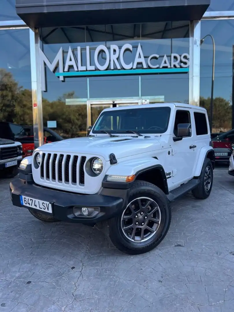 Jeep Wrangler SAHARA Blanc - 1