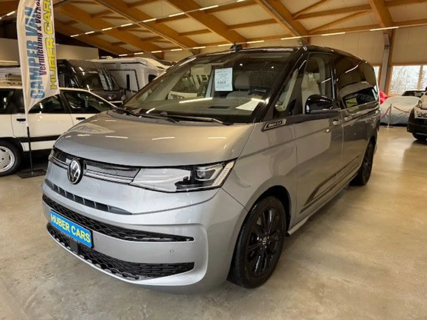 Volkswagen T7 Multivan Edition Lang LÜ *TRAUM*Panorama+AHK Argent - 2