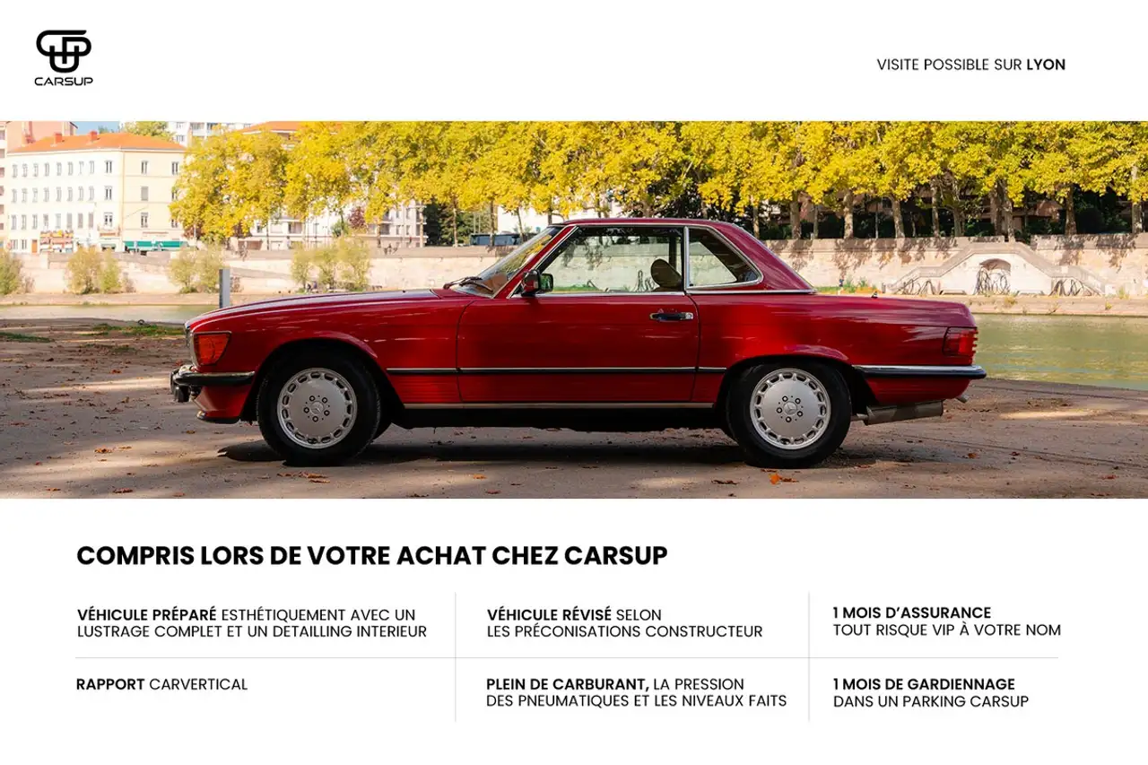 Mercedes-Benz 560 SL type R107 Restaurée, foto 2