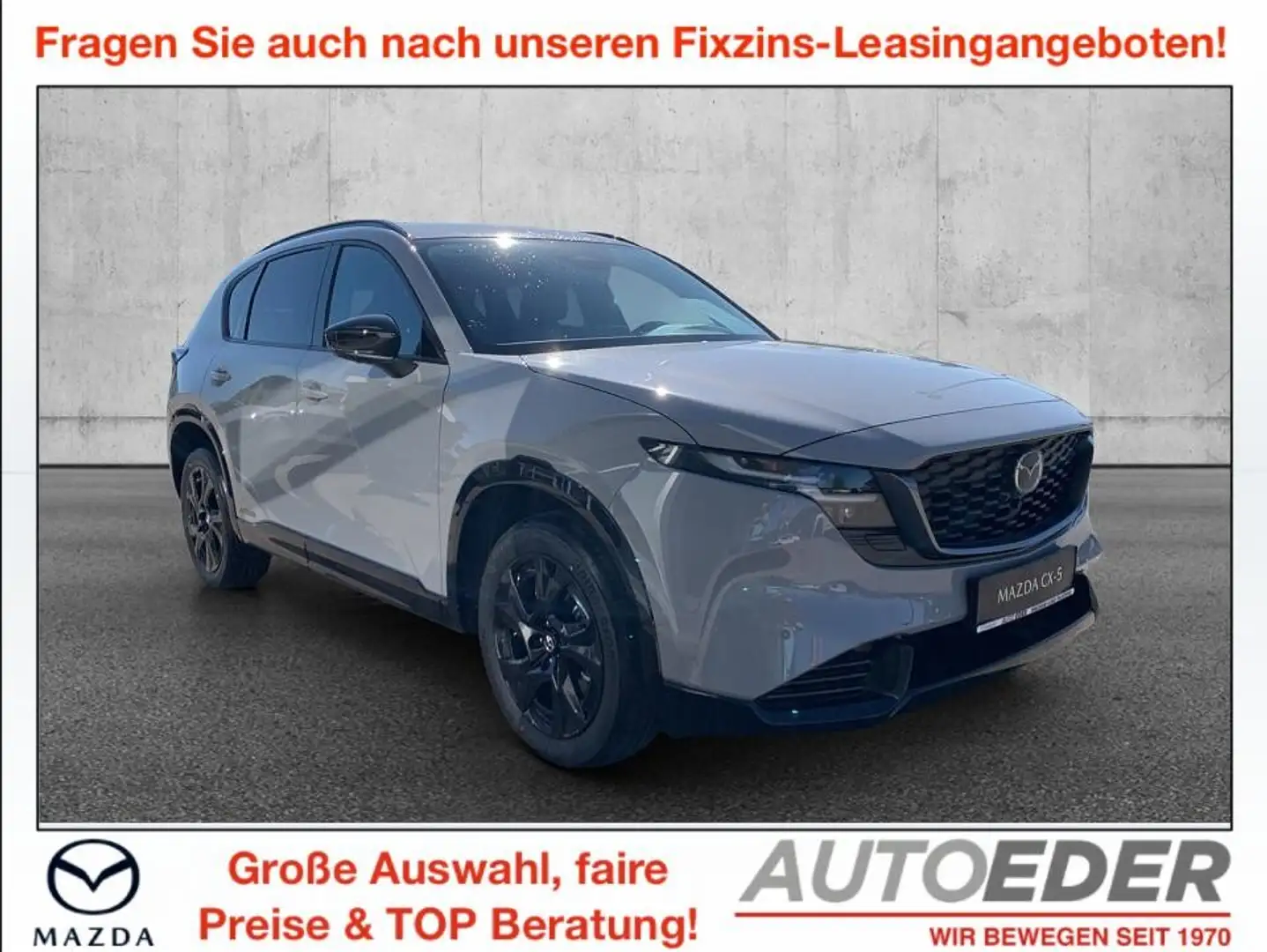 Mazda CX-5 e-Skyactiv G141 MHEV AWD Homura Aut. Grau - 1