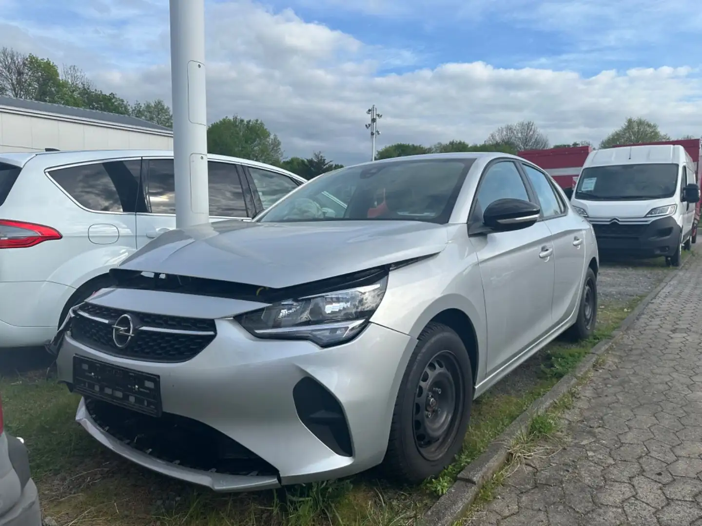 Opel Corsa F Edition*KLMA*PDC*UNFALL srebrna - 1