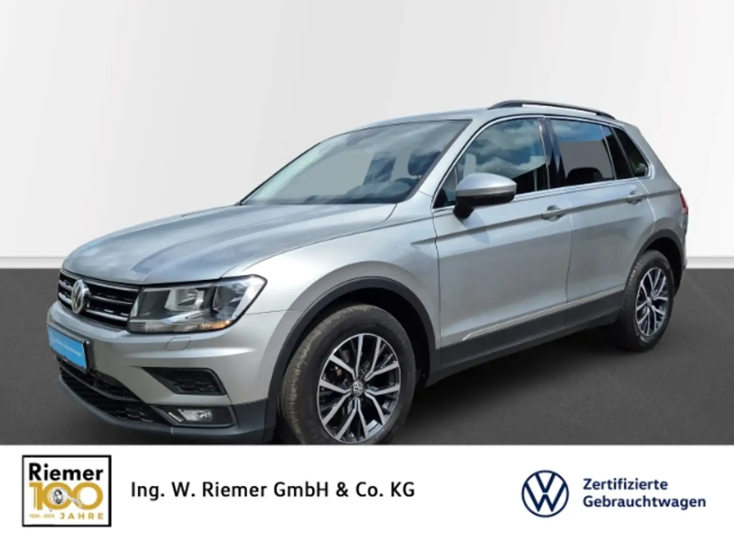 Volkswagen Tiguan 1.5 TSI DSG Comfortline AHK Navi SHZ PDC v+h Silber - 1