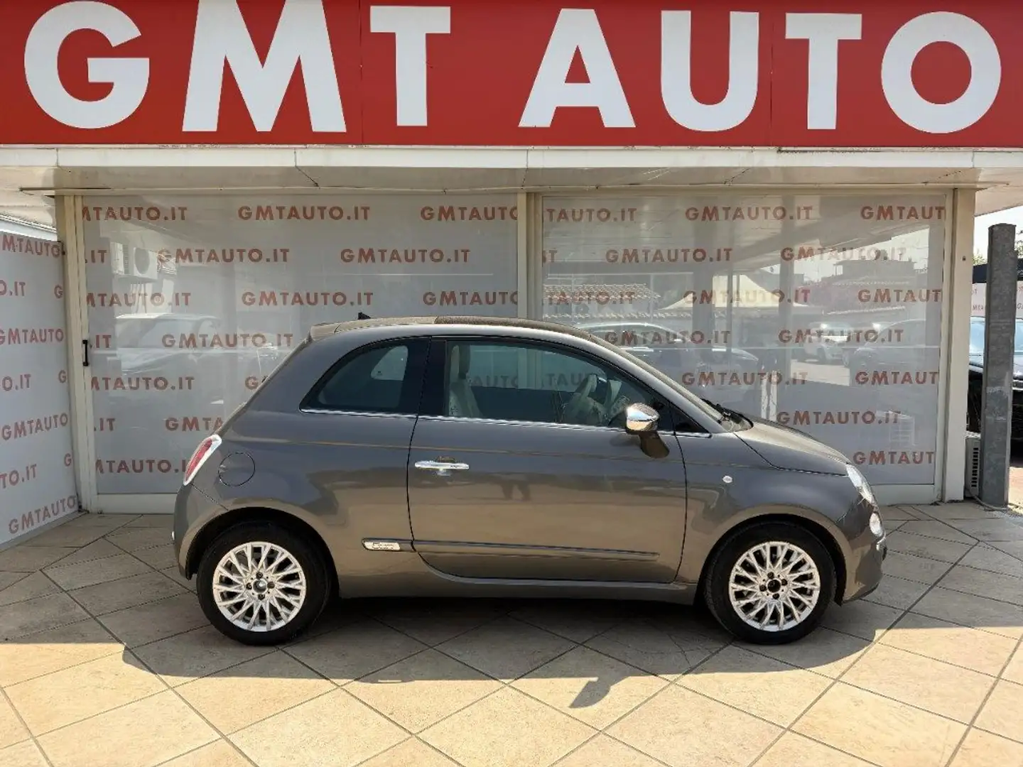 Fiat 500 1.3 95CV DIESEL PANORAMA GARANZIA 12 MESI Gris - 2
