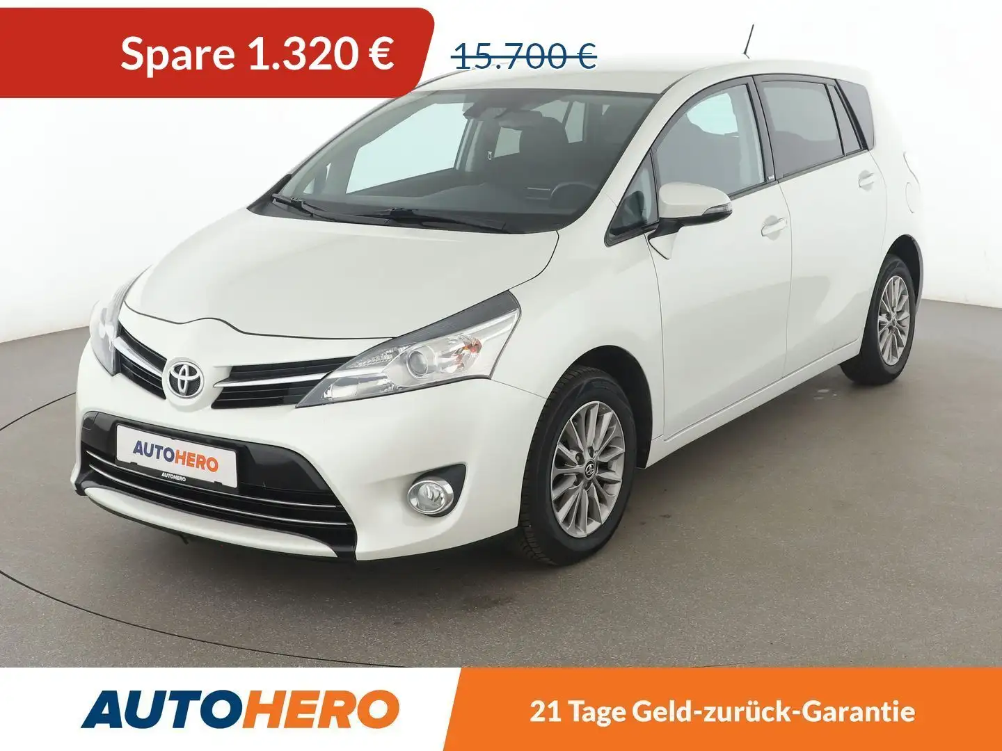 Toyota Verso 1.8 Edition-S *NAVI*CAM*TEMPO*ALU*KLIMA* Білий - 1