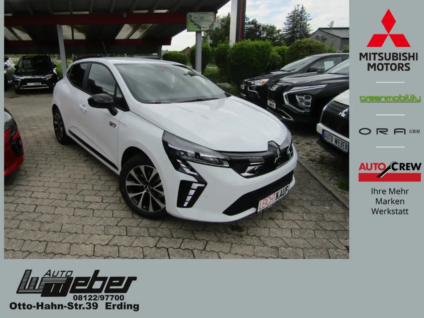 Mitsubishi Colt 1.6 Hybrid PLUS LED RFK FSE APPLE CAR PLAY GRA PDC Weiß - 1