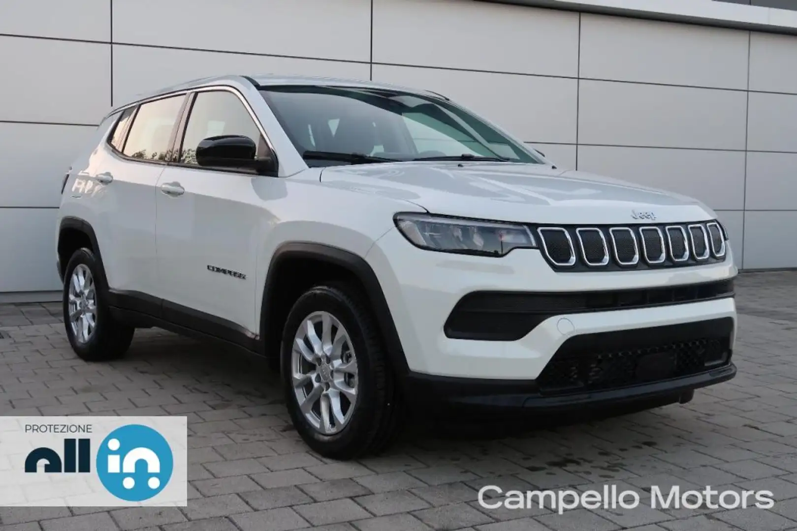 Jeep Compass Compass 1.6 Mjt 130cv Longitude MY23 White - 1