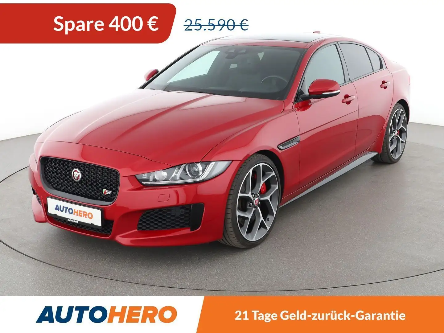Jaguar XE 3.0 V6 S Aut.*NAVI*BiXENON*CAM*TEMPO*SHZ*LHZ*ALU* Rojo - 1