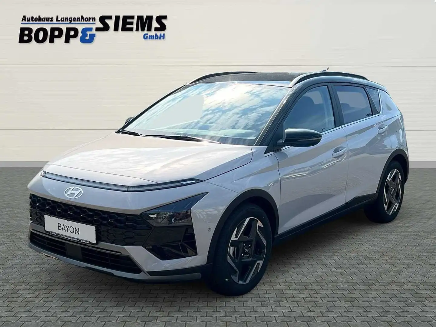 Hyundai BAYON 1.0 T-GDI DCT 'Prime' + Assistenzp. Gris - 1