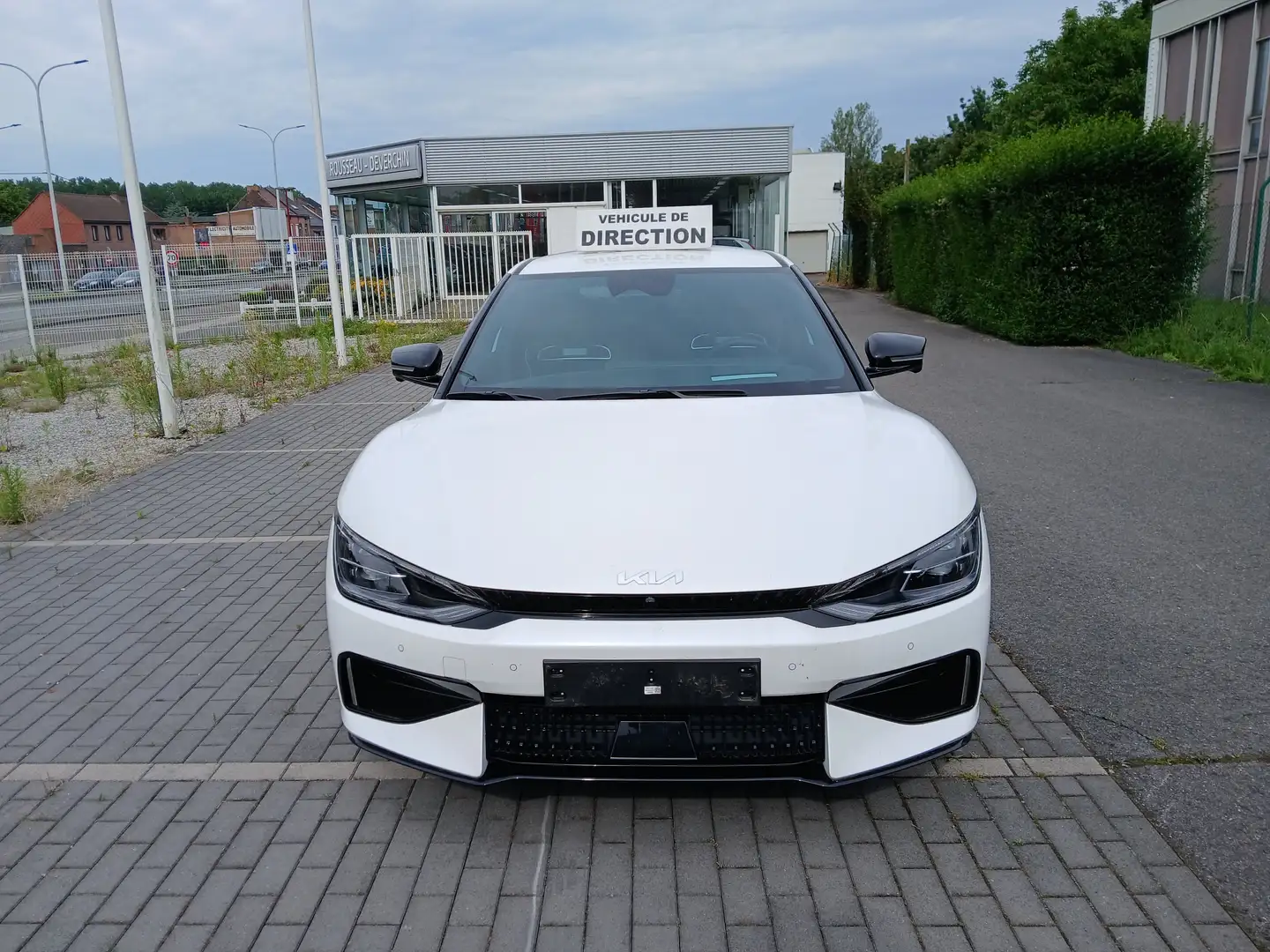 Kia EV6 77.4 kWh AWD GT (429 kW) Blanc - 2