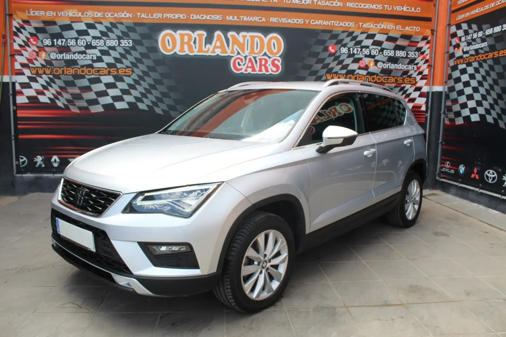 SEAT Ateca 1.6TDI CR S&S Ecomotive Style DSG Gris - 1