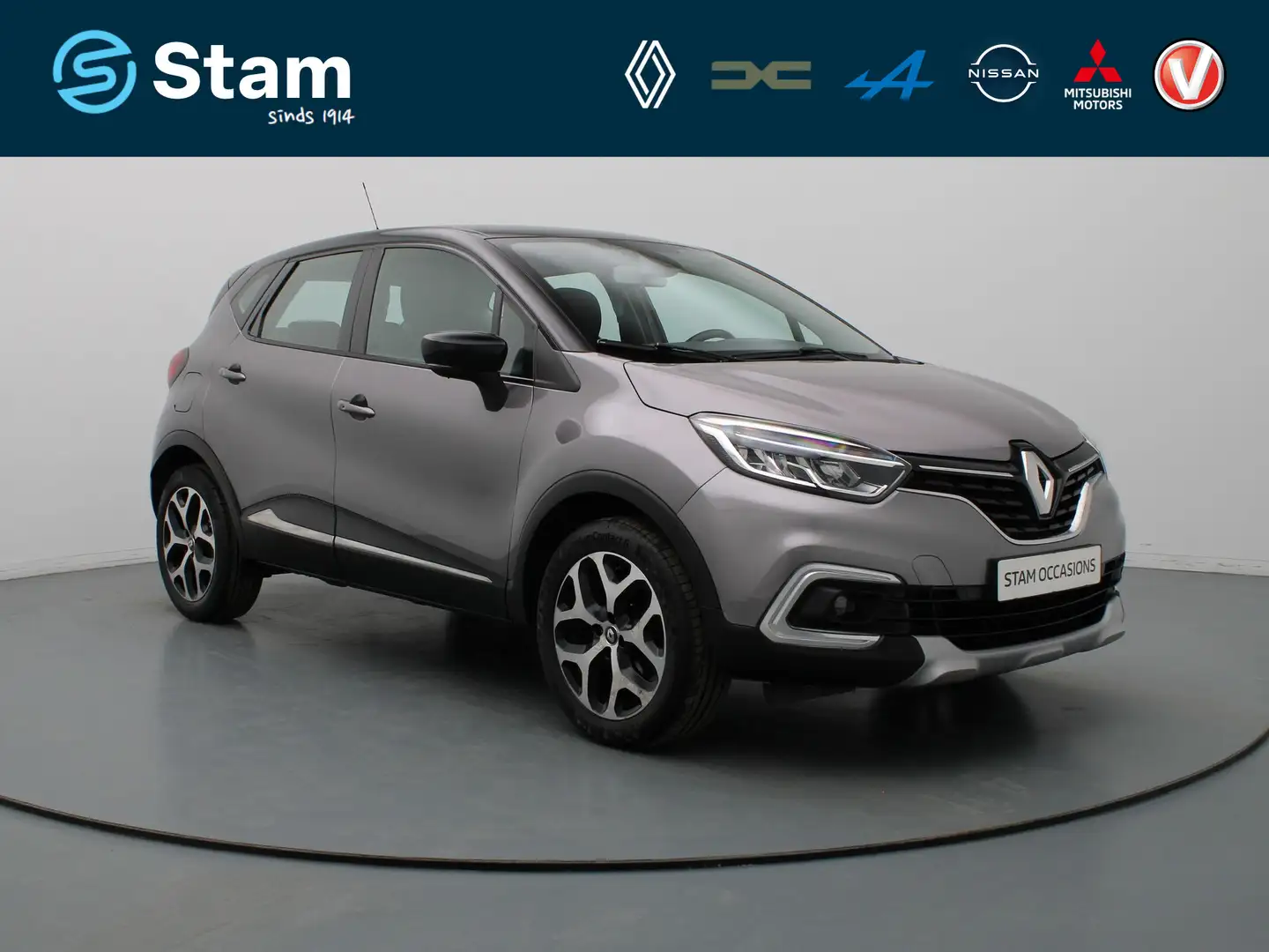 Renault Captur 90pk TCe Intens Cruise | Climate | Navi | Parkeers Grijs - 1