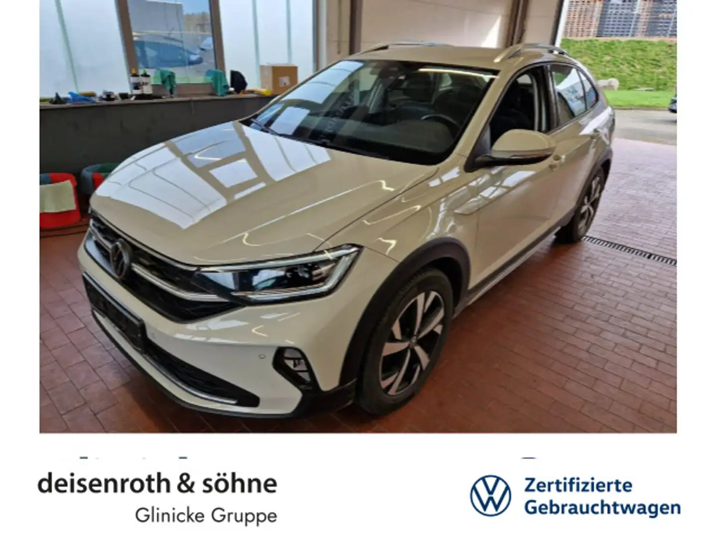 Volkswagen Taigo Style 1.0 TSI AHK/AppCon/Clima/Isofix/DAB+ Grau - 1