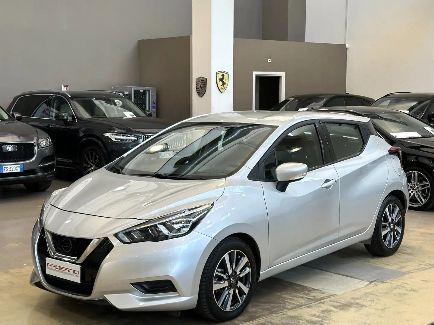 Nissan Micra 1.5 dci Acenta 90cv - Carplay Argento - 1