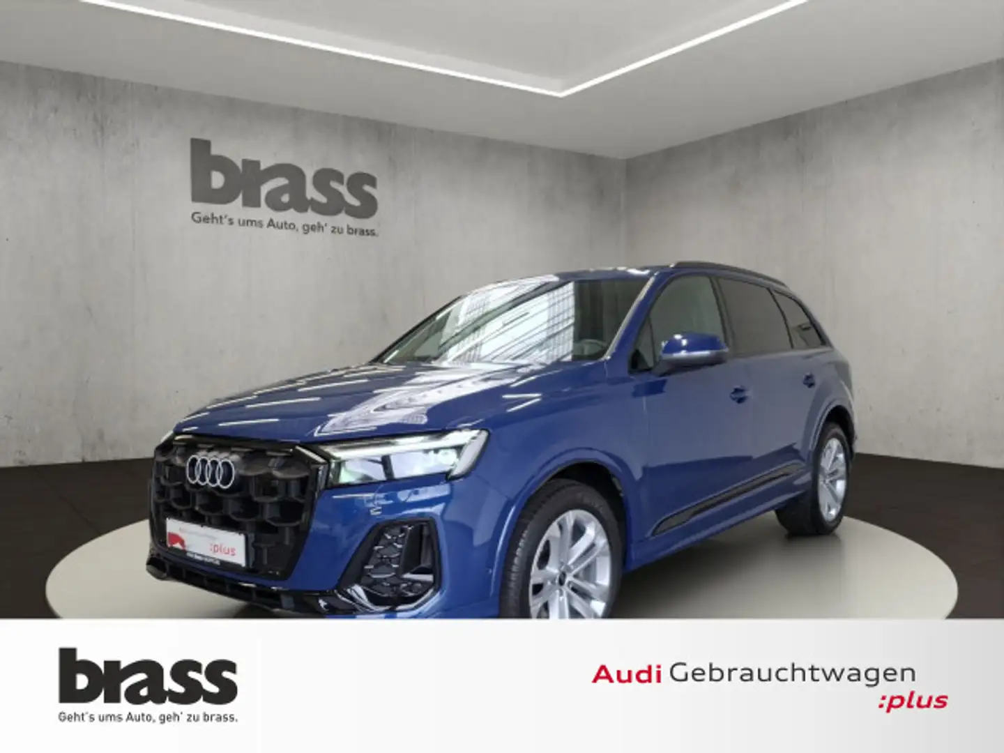 Audi Q7 SUV S line 45 TDI quattro 170(231) kW(PS) tip Blau - 1
